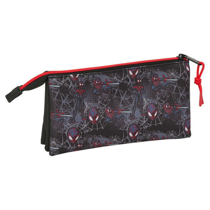 Portatodo Miles Morales Spiderman Marvel triple SAFTA