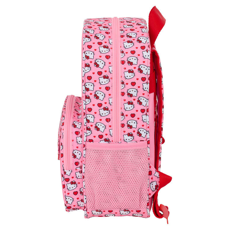 Mochila Hello Kitty 34cm adaptable SAFTA