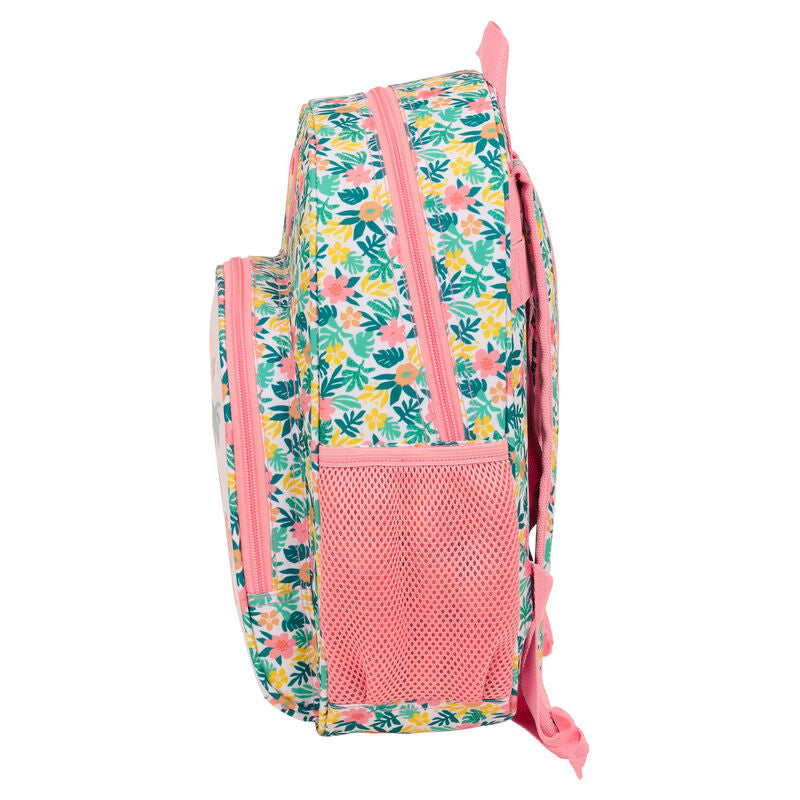 Mochila Vaiana Moana Disney 34cm adaptable SAFTA