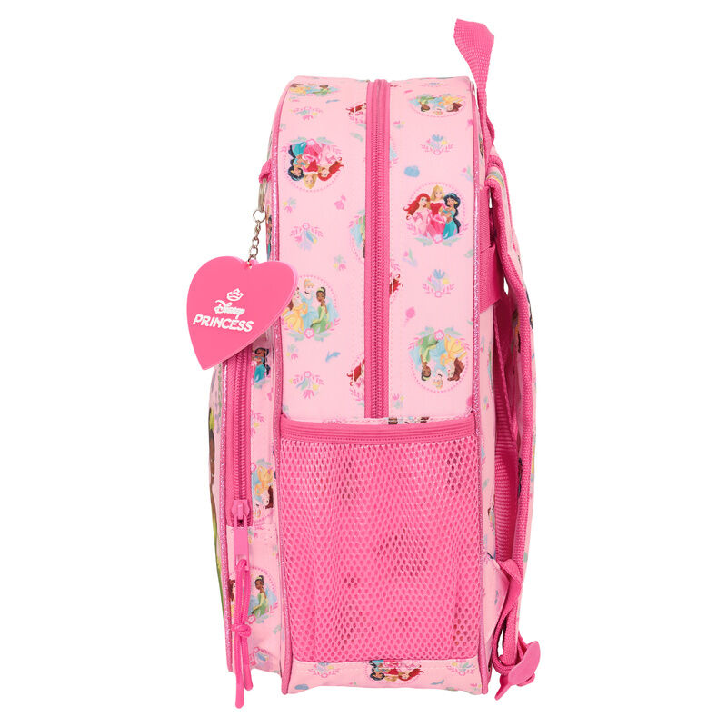 Mochila Princesas Disney 34cm adaptable SAFTA