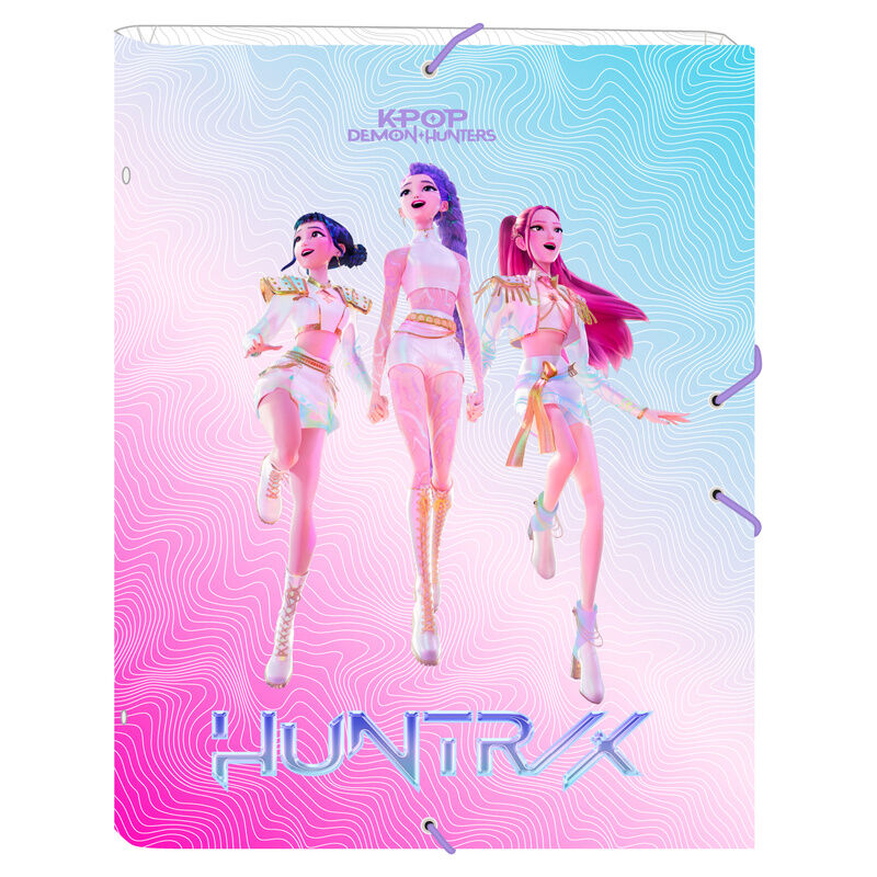 Carpeta clasificadora Kpop Demon Hunters SAFTA