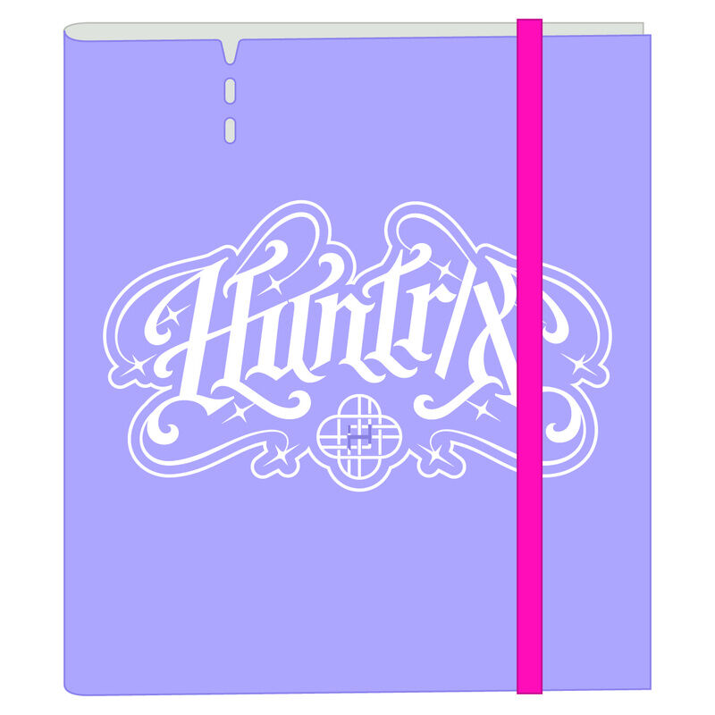 Carpeta Kpop Demon Hunters 4 anillas SAFTA