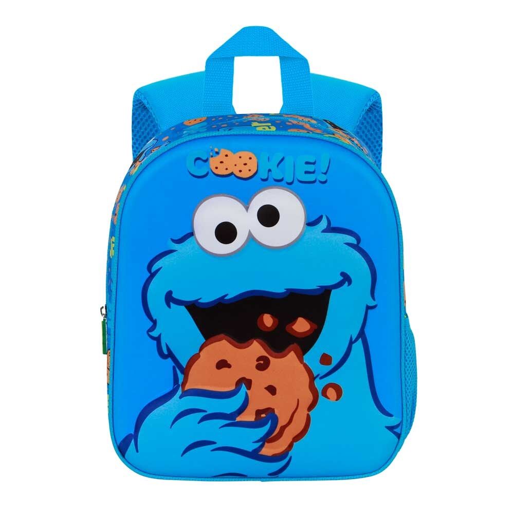 Mochila 3D Monstruo de las Galletas Barrio Sesamo 30cm KARACTERMANIA