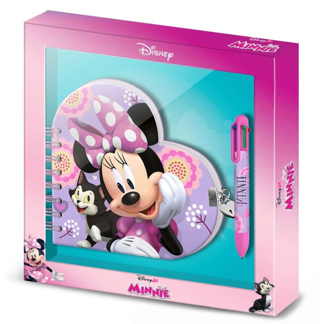 Diario + Boligrafo Minnie Disney KARACTERMANIA