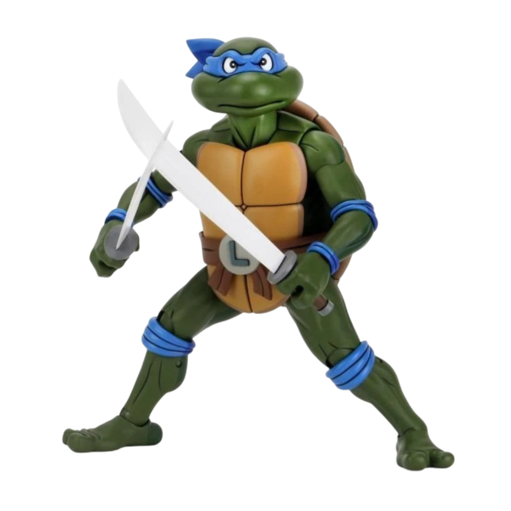 Figura Action Leonardo Las Tortugas Ninja 38cm NECA