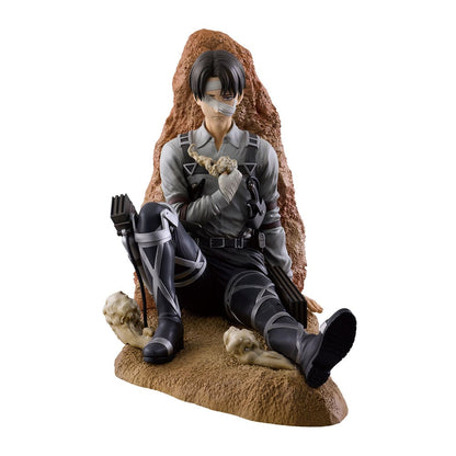 Figura Ichibansho Levi Battle of Heaven and Earth Mega Impact Attack on Titan 11cm BANPRESTO
