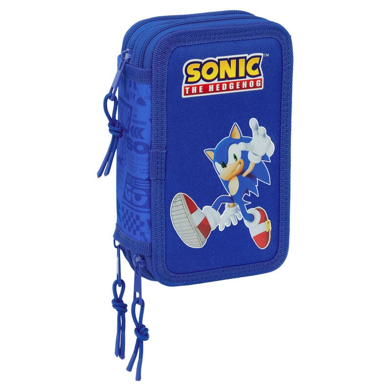 Plumier Sonic the Hedgehog triple 37pzs SAFTA