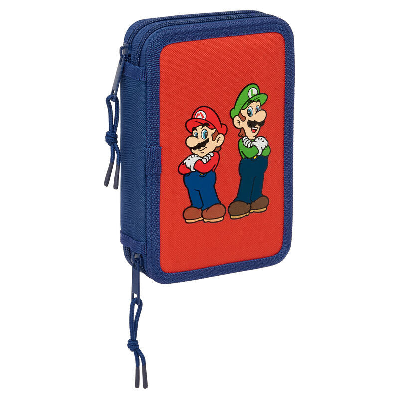 Plumier Mamma Mia Super Mario Bros doble 29pzs SAFTA