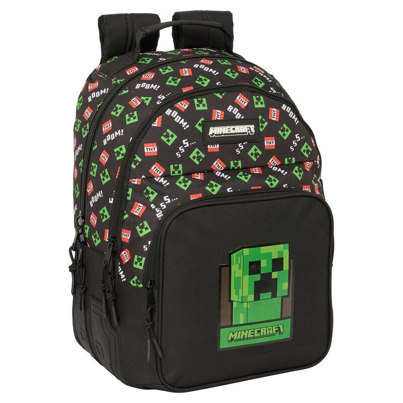 Mochila Minecraft 42cm adaptable SAFTA