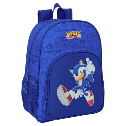 Mochila Sonic the Hedgehog 42cm adaptable SAFTA