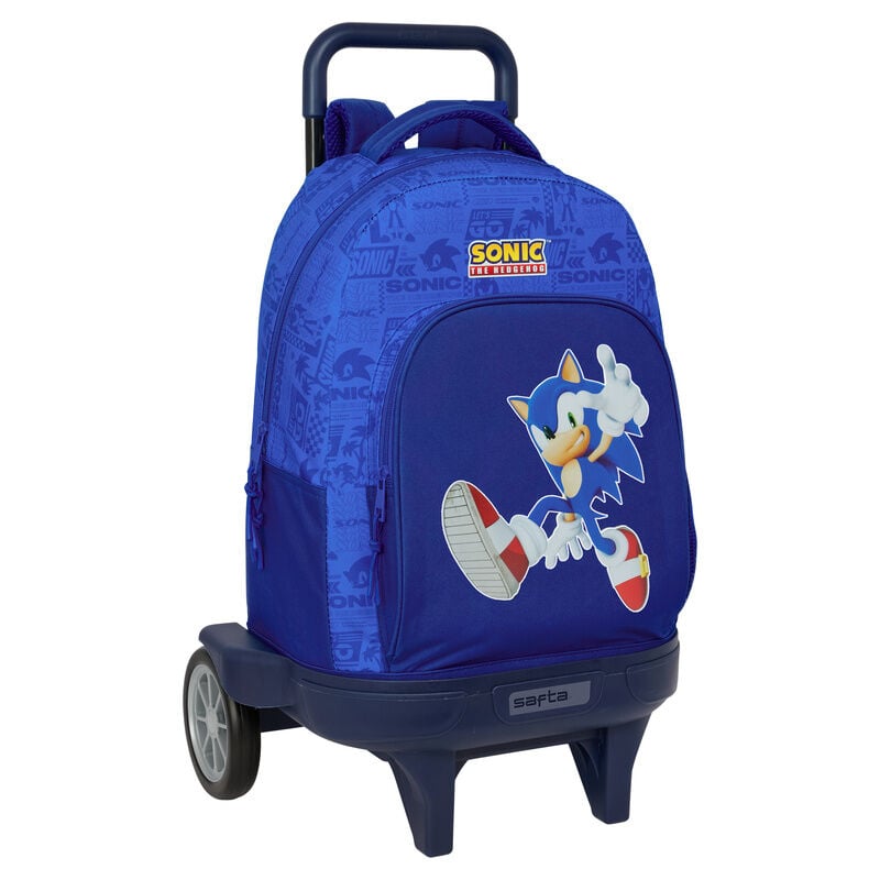 Trolley Compact Evolution Sonic the Hedgehog 45cm SAFTA