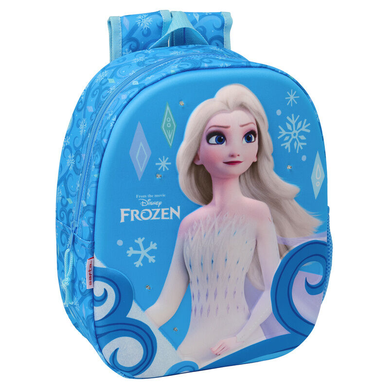 Mochila 3D LED Frozen Disney 33cm SAFTA