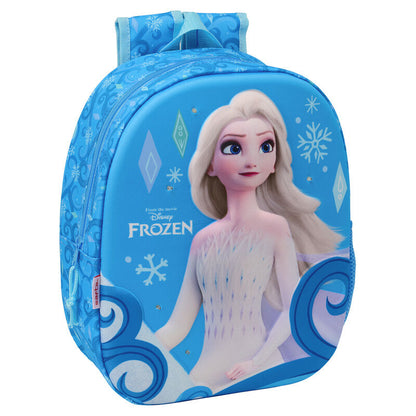 Mochila 3D LED Frozen Disney 33cm SAFTA