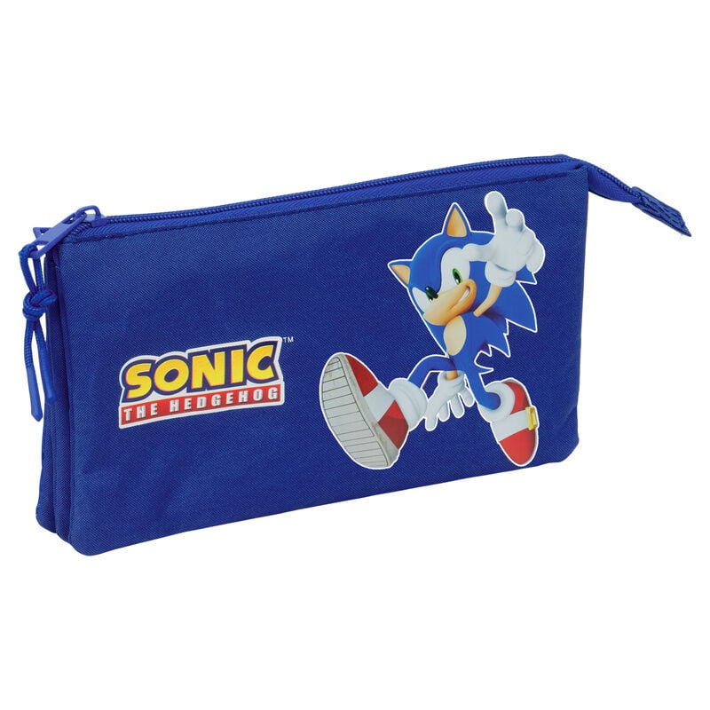 Portatodo Sonic the Hedgehog triple SAFTA