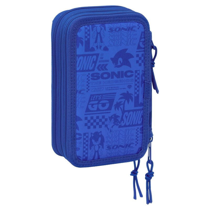 Plumier Sonic the Hedgehog triple 37pzs SAFTA