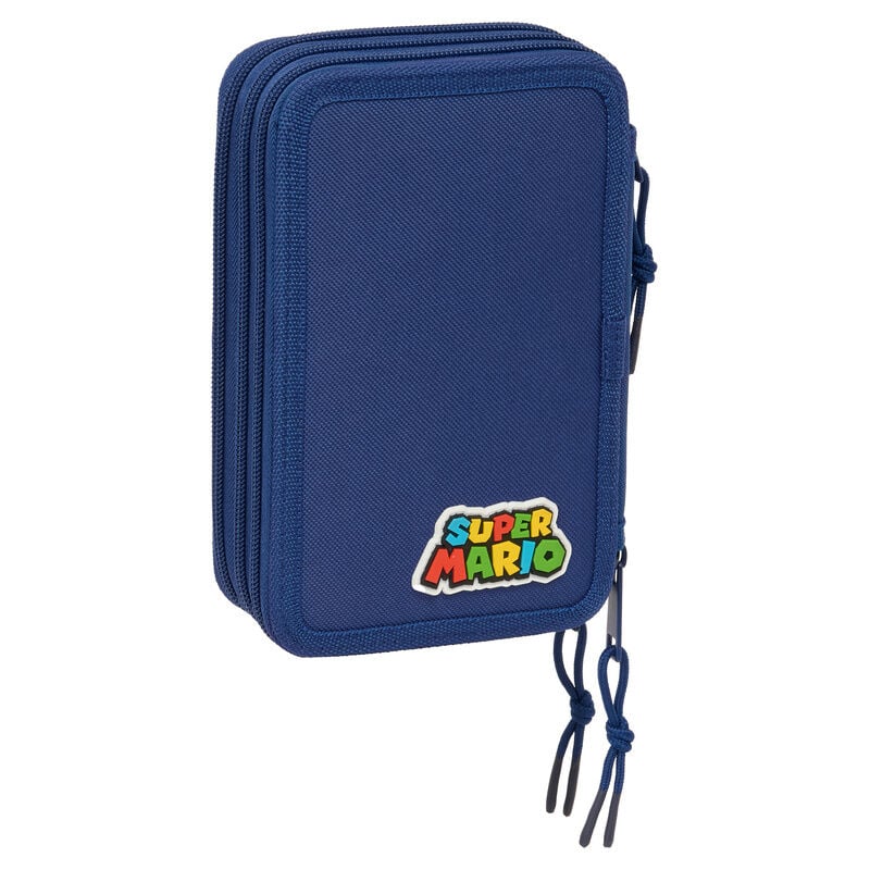 Plumier Mamma Mia Super Mario Bros triple 37pzs SAFTA