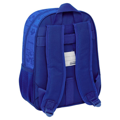 Mochila Sonic the Hedgehog 34cm adaptable SAFTA