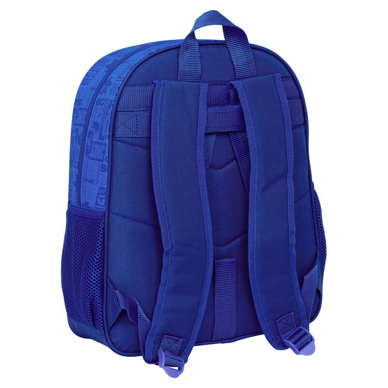 Mochila Sonic the Hedgehog 38cm adaptable SAFTA