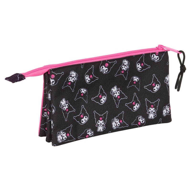 Portatodo Kuromi Hello Kitty triple SAFTA