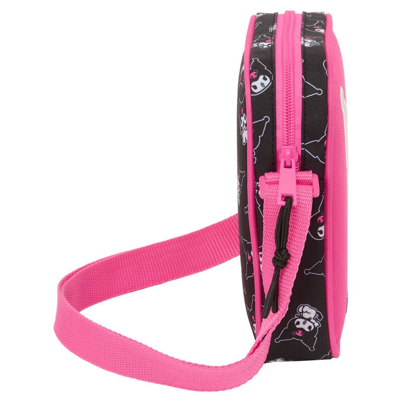 Bolso bandolera Kuromi Hello Kitty SAFTA
