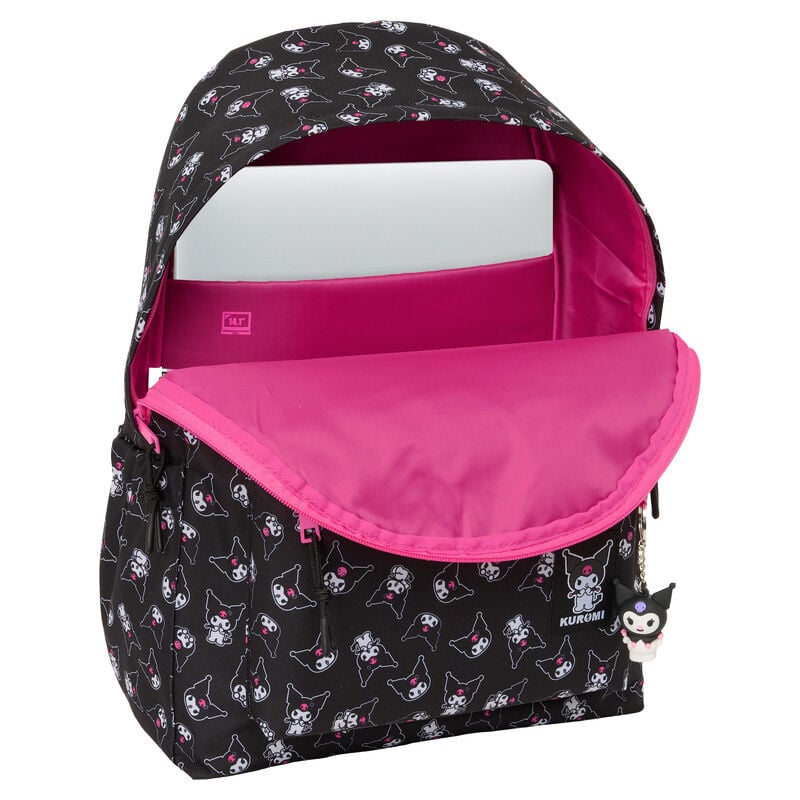 Mochila Kuromi Hello Kitty 43cm SAFTA