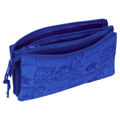Portatodo Sonic the Hedgehog triple SAFTA