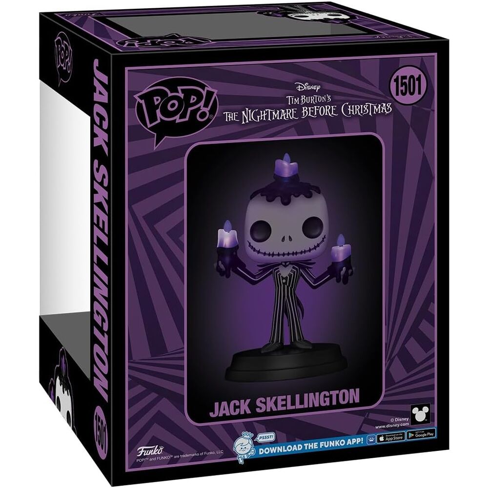 Figura POP Super Disney Pesadilla Antes de Navidad luz FUNKO