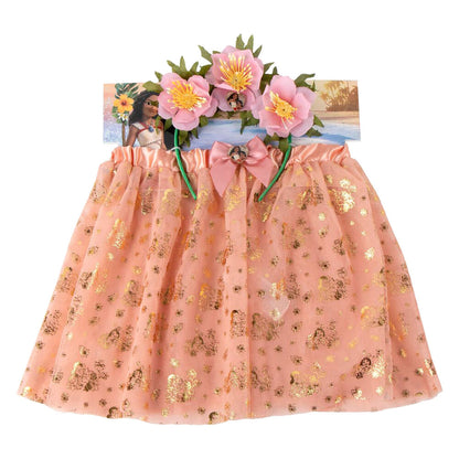 Set diadema + tutu Vaiana Moana Disney CERDÁ