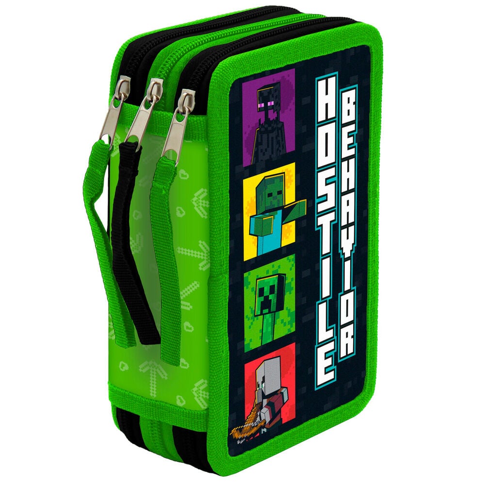 Plumier Minecraft triple 39pzs CYP BRANDS