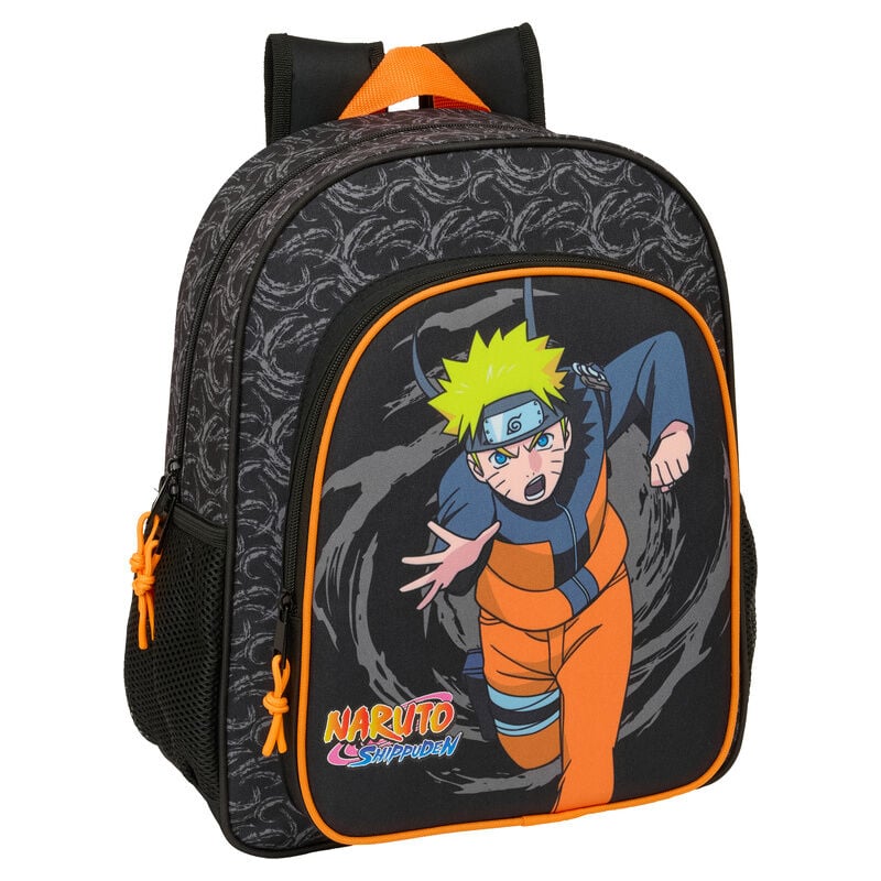 Mochila Naruto Shippuden 38cm adaptable SAFTA