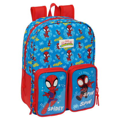 Mochila Spidey Marvel 34cm adaptable SAFTA
