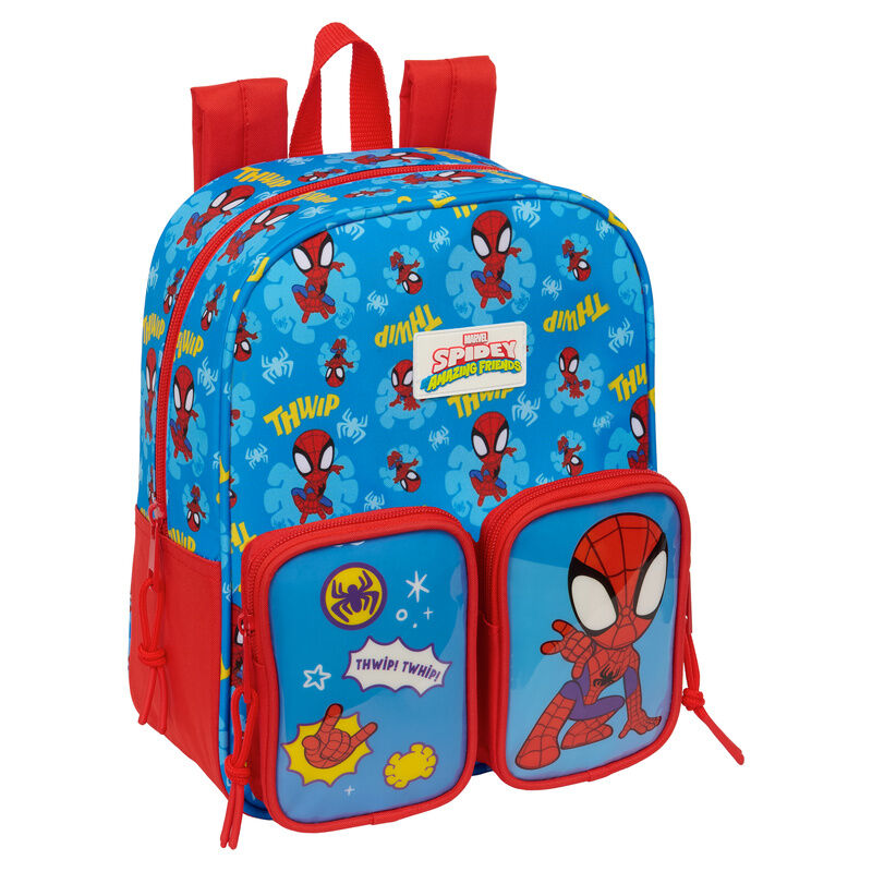 Mochila Spidey Marvel 27cm adaptable SAFTA