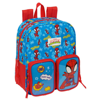 Mochila Spidey Marvel 27cm adaptable SAFTA