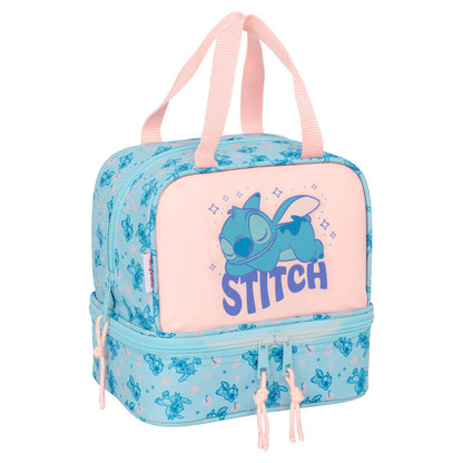 Bolsa portameriendas Ohana Stitch Disney SAFTA