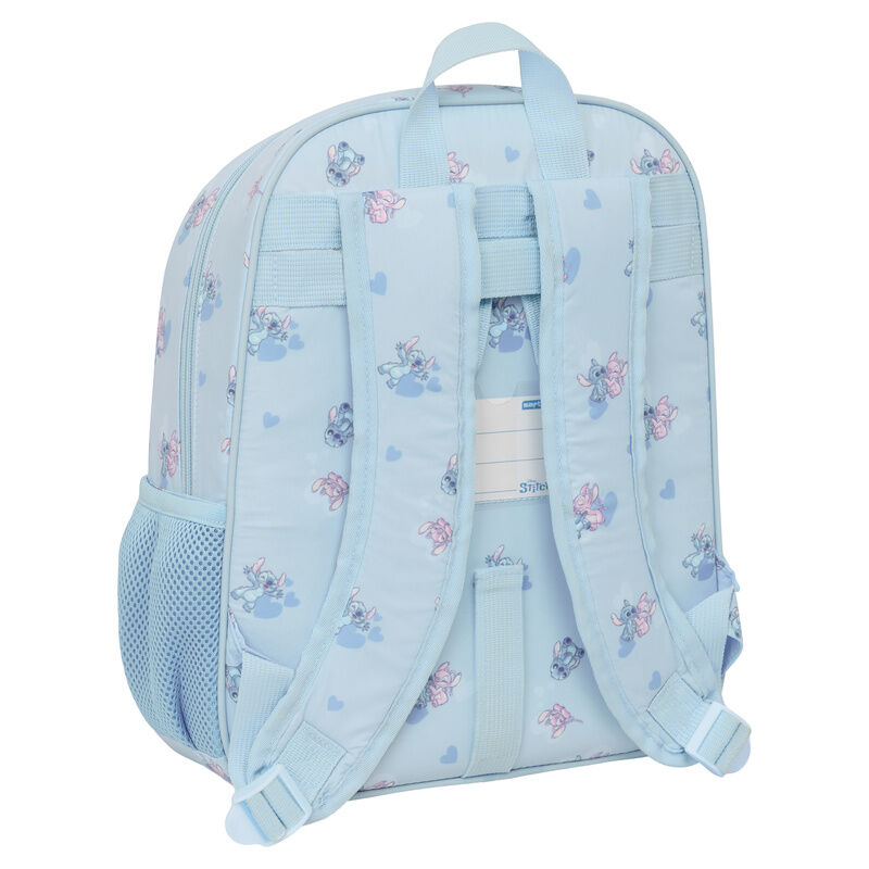 Mochila Stitch Disney 34cm adaptable SAFTA