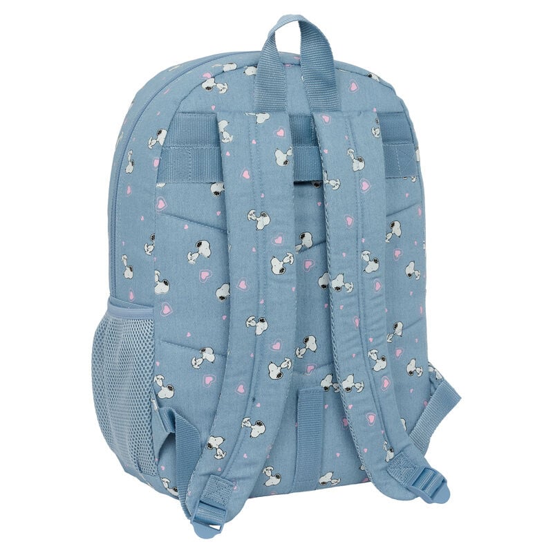 Mochila Snoopy Peanuts 46cm adaptable SAFTA
