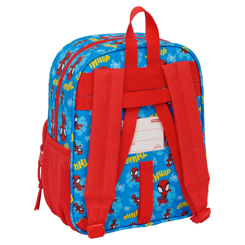 Mochila Spidey Marvel 27cm adaptable SAFTA