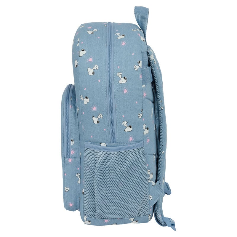 Mochila Snoopy Peanuts 46cm adaptable SAFTA