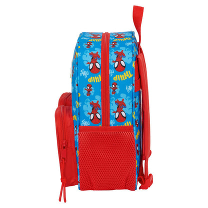 Mochila Spidey Marvel 27cm adaptable SAFTA