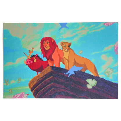 Pinta con diamantes El Rey Leon Disney CANENCO