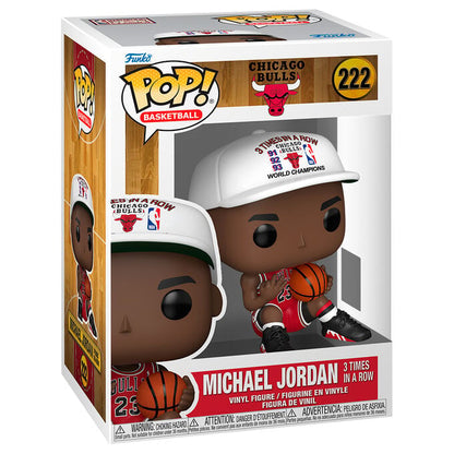 Figura POP NBA Chicago Bulls Michael Jordan 3 Times in a Row FUNKO
