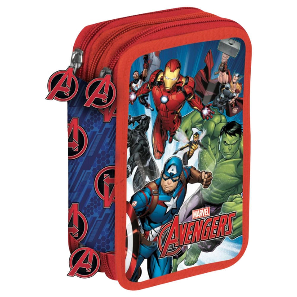 Plumier Los Vengadores Avengers Marvel triple MANENTI
