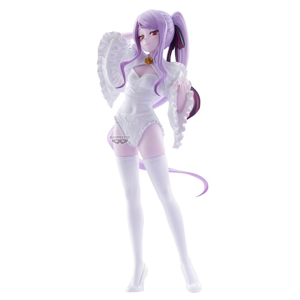 Figura Shalltear Glitter&Glamours Wedding Overlord 24cm BANPRESTO