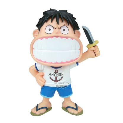 Figura Monkey D Luffy Big Sofvimates One Piece 15cm BANPRESTO