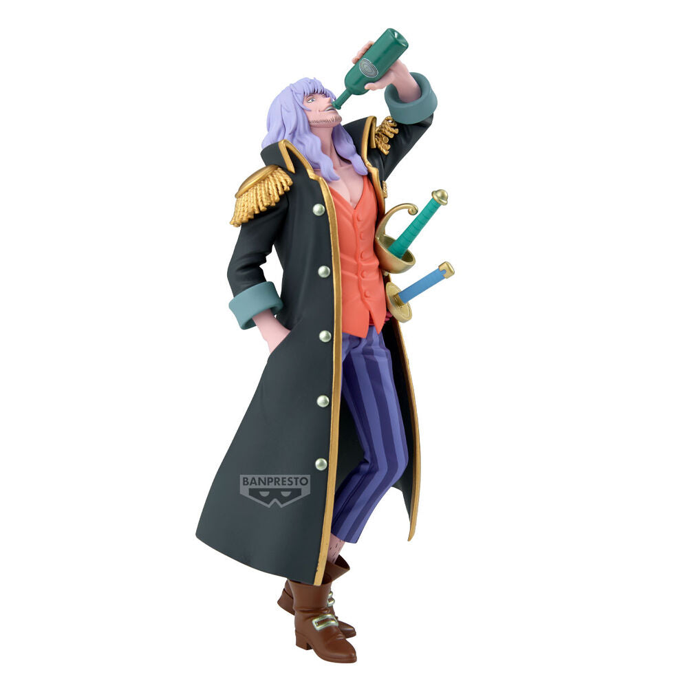 Figura Captain John Battle Record Collection One Piece 21cm BANPRESTO