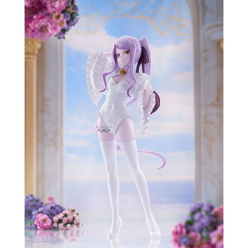 Figura Shalltear Glitter&Glamours Wedding Overlord 24cm BANPRESTO
