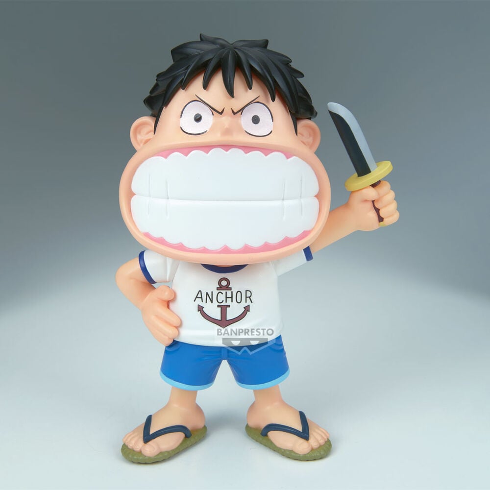 Figura Monkey D Luffy Big Sofvimates One Piece 15cm BANPRESTO