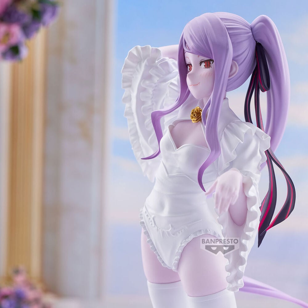 Figura Shalltear Glitter&Glamours Wedding Overlord 24cm BANPRESTO