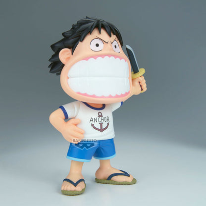 Figura Monkey D Luffy Big Sofvimates One Piece 15cm BANPRESTO