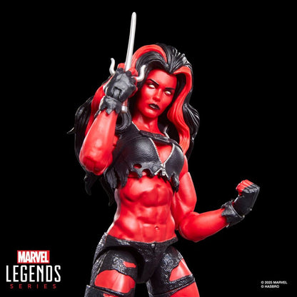 Figura Hulka Roja She-Hulk Marvel Legends 15cm HASBRO